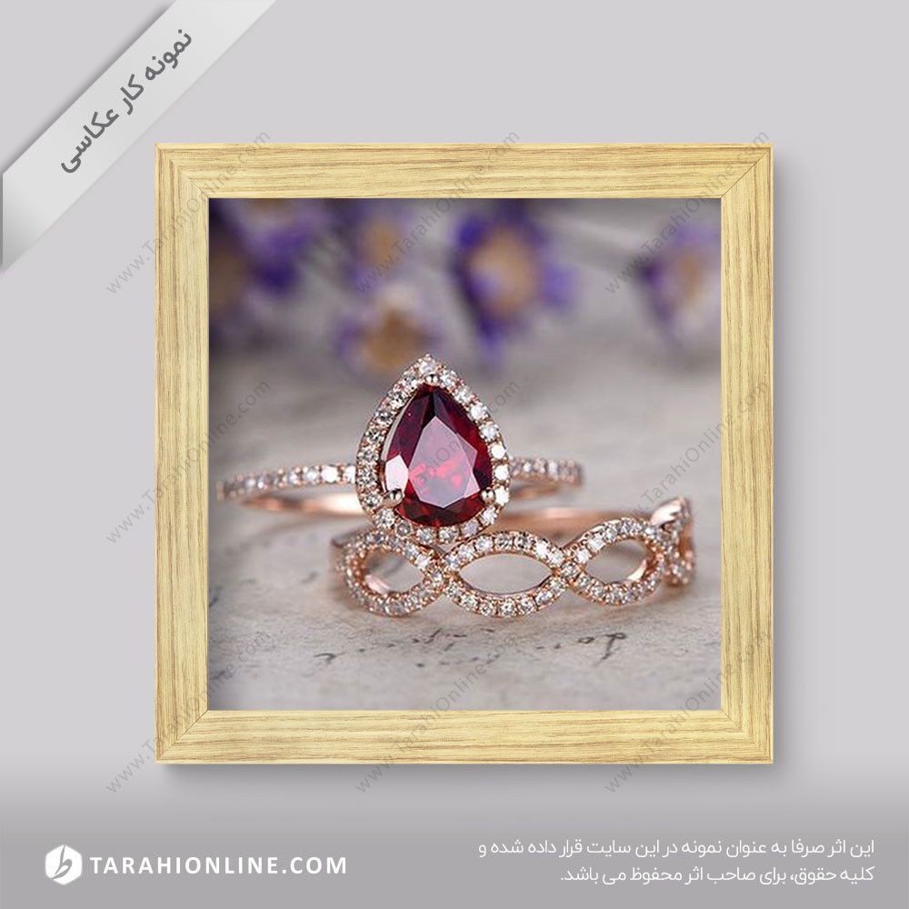 عکاسی از جواهرات - سنگ تزئینی 11